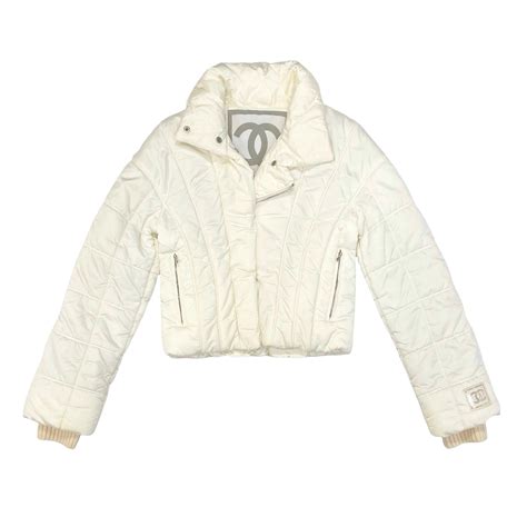 chanel puffy jacket|chanel jacket clearance.